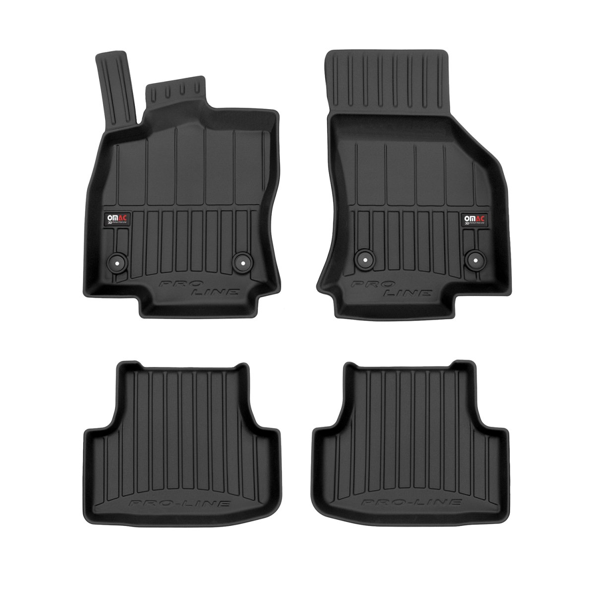 Audi A3 Floor Mat - Omac - Proline Premium TPE - Black - '22-'24